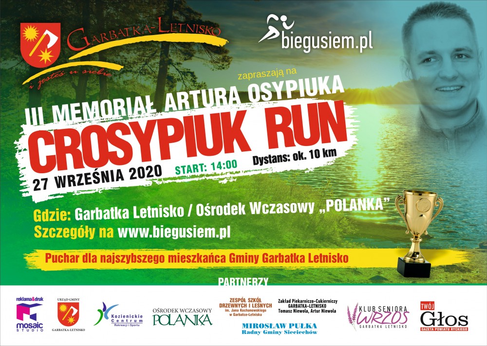 III Crosypiuk Run 2020 plakat